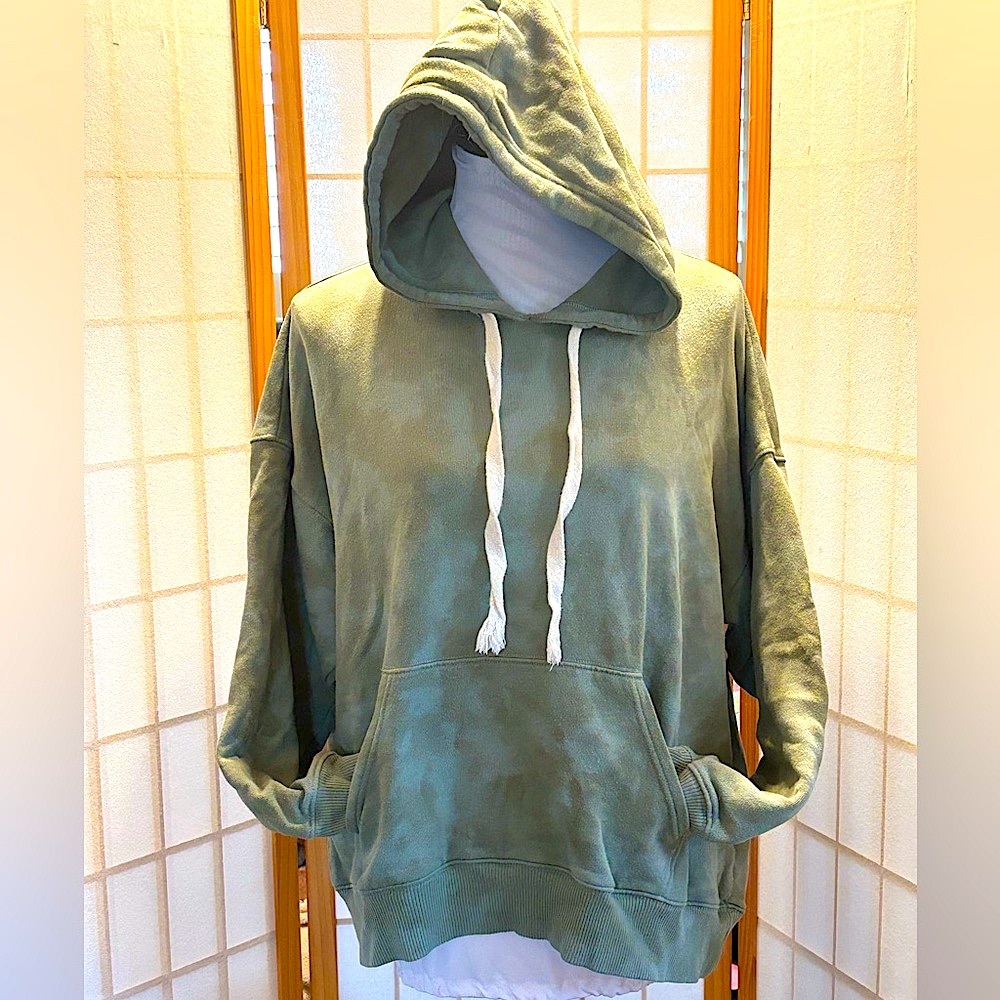 Aerie tie dye wash hoodie Large